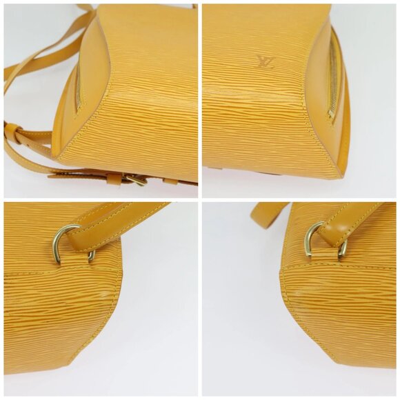 LOUIS VUITTON Epi Mabillon Backpack Yellow M52239 LV Auth ep7969 - Picture 14 of 16